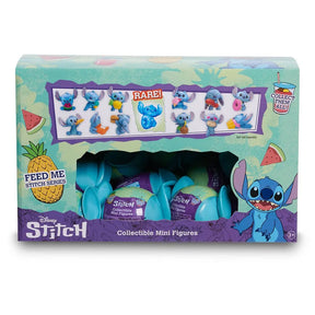 Mini Stitch - Coleção Lanches Divertidos! | Caixa Com 5 Capsulas Stitch